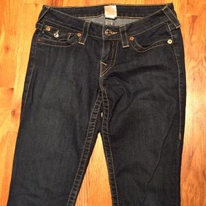 EUC True Religion Skinny Denim Jeans size 27